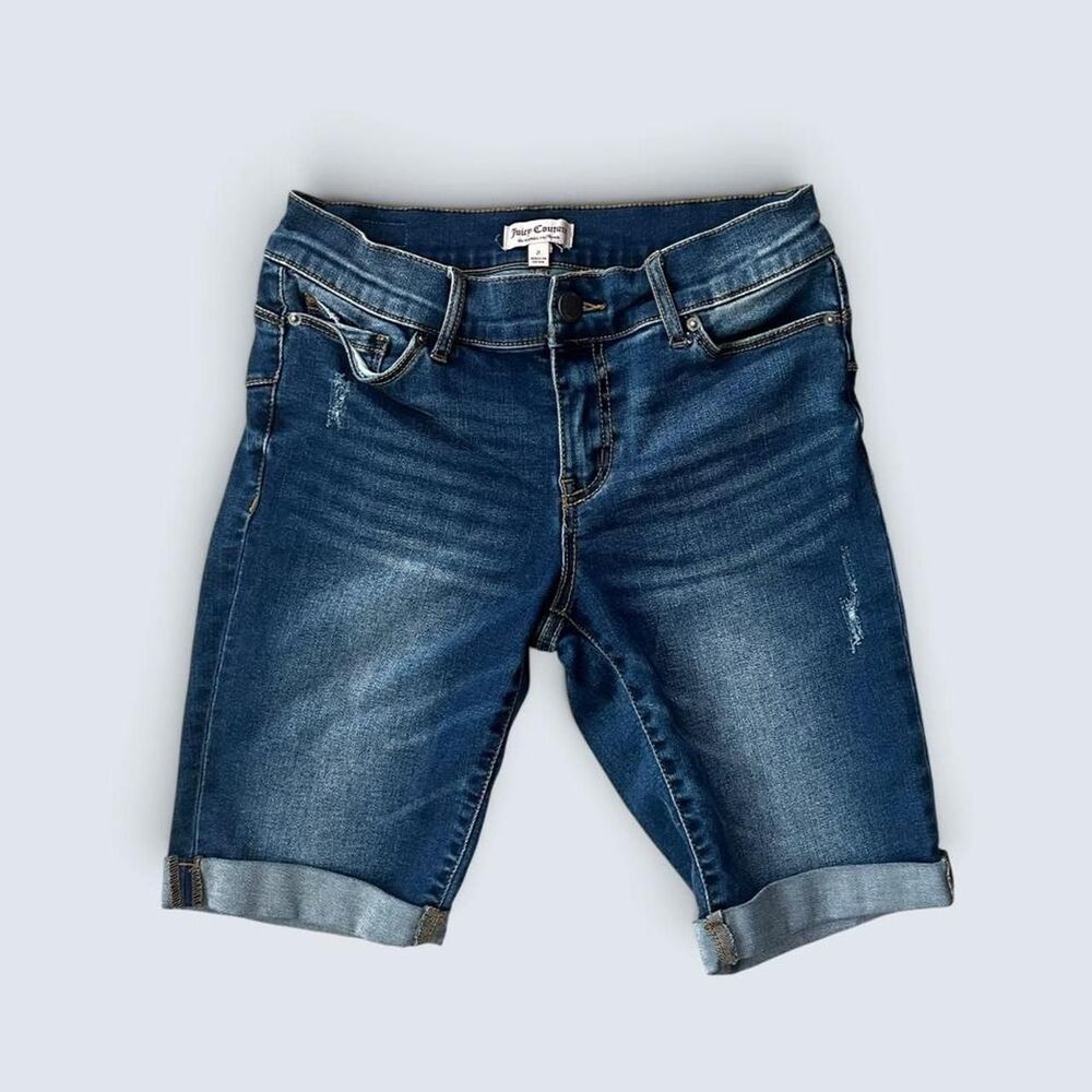 Juicy-couture Women's Blue and Navy Shorts